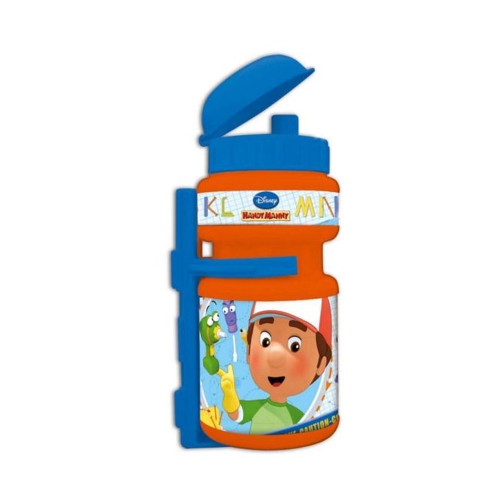 Bidon rowerowy dziecięcy – Pojemność 350 ml | Maniek Złota Rączka, Disney