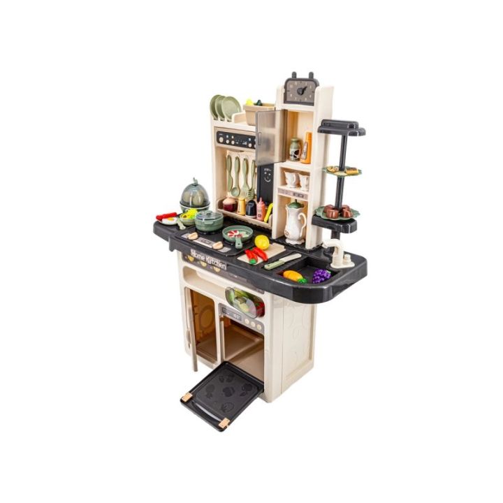 Multifunkcyjna Kuchnia Z Jajowarem - Para I Dźwięk BEŻOWO-SZARA