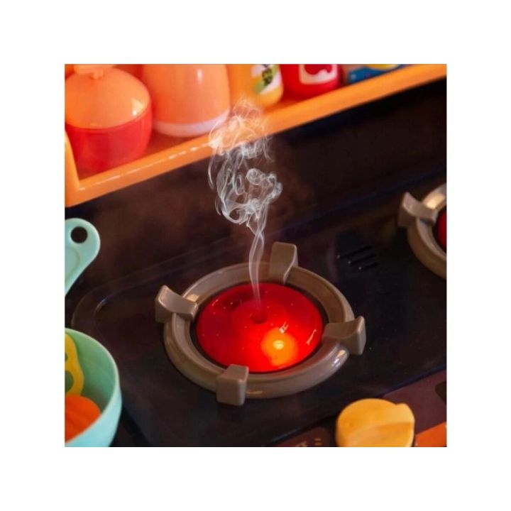 Multifunkcyjna Kuchnia Z Jajowarem - Para I Dźwięk BEŻOWO-SZARA