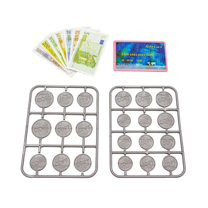 Kasa Sklepowa Biało-Różowa dla Dzieci Edukacyjna – Kalkulator, mikrofon i akcesoria | Zabawa w sklep pełna emocji