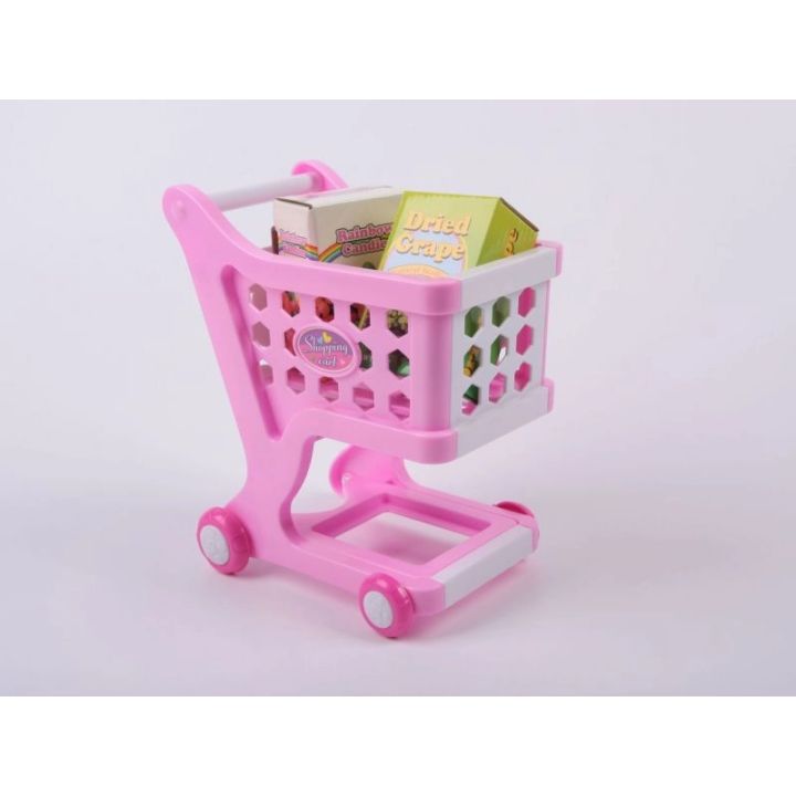 Kasa Sklepowa Biało-Różowa dla Dzieci Edukacyjna – Kalkulator, mikrofon i akcesoria | Zabawa w sklep pełna emocji