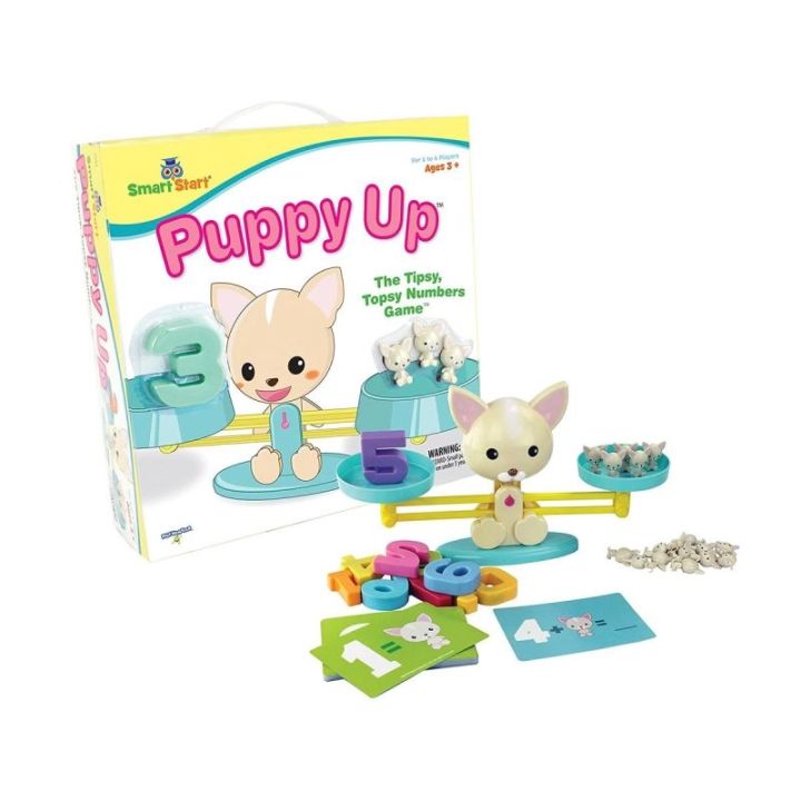 Gra Nauka Liczenia - Równoważnia Waga Szalkowa Pies + Szczenięta - Puppy Up