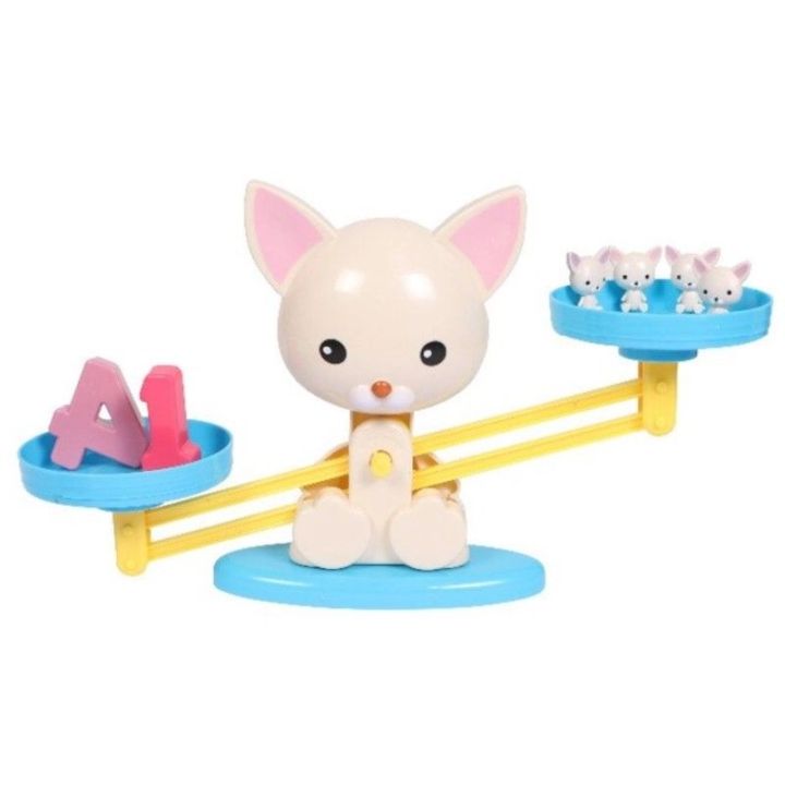 Gra Nauka Liczenia - Równoważnia Waga Szalkowa Pies + Szczenięta - Puppy Up