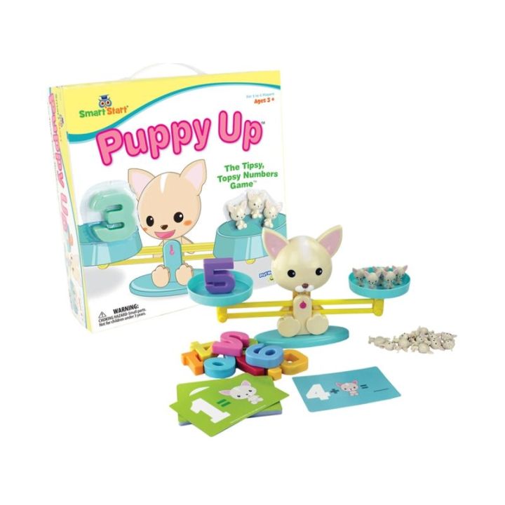Gra Nauka Liczenia - Równoważnia Waga Szalkowa Pies + Szczenięta - Puppy Up