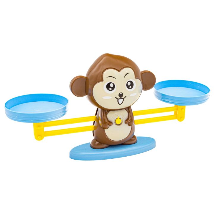 Gra Nauka Liczenia - Równoważnia Waga Szalkowa Małpka - Monkey Balance