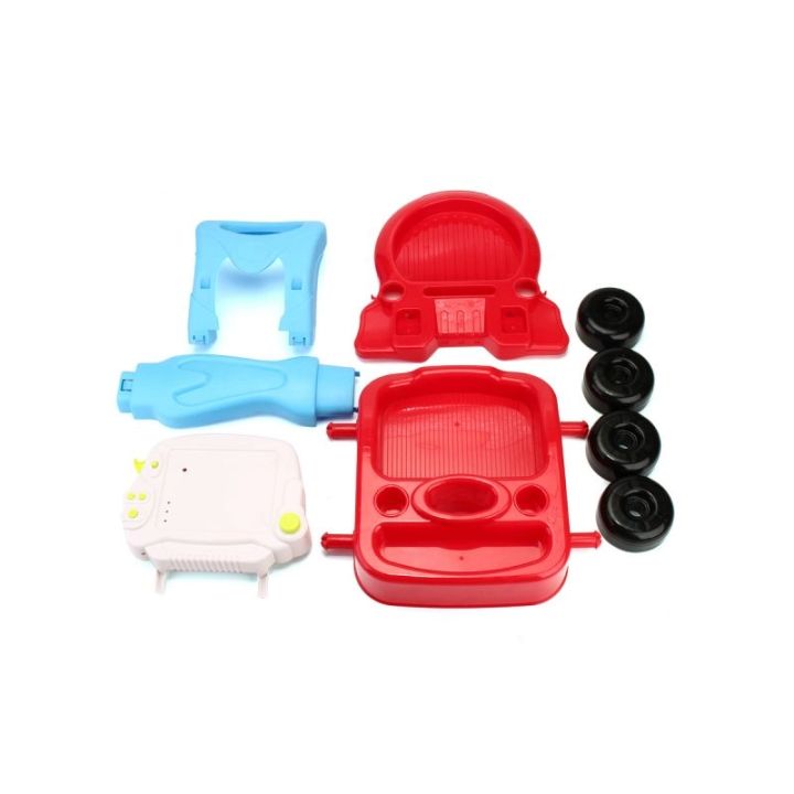 Wózek Lekarski Z Akcesoriami, Zestaw Doktora Czerwony