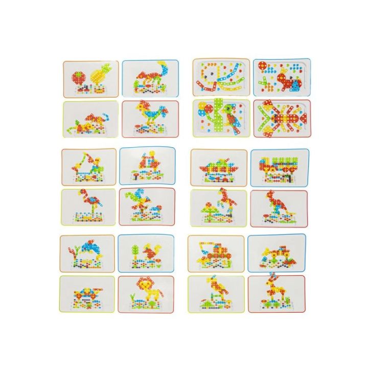 Układanka, Klocki, Kreatywna Mozaika, Wkrętarka 258 El. Walizka Na Kółkach Zestaw Konstrukcyjny