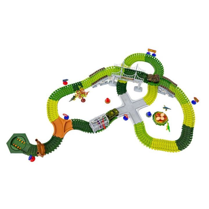 Duży Tor Samochodowy Wyścigowy - Park Dinozaurów 240 El