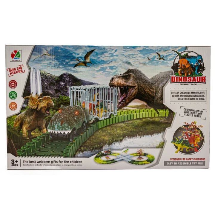 Duży Tor Samochodowy Wyścigowy - Park Dinozaurów 240 El