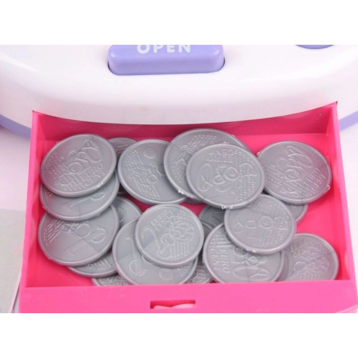 Kasa Sklepowa Interaktywna dla Dzieci – Kalkulator, mikrofon i akcesoria | Zabawa w sklep pełna emocji