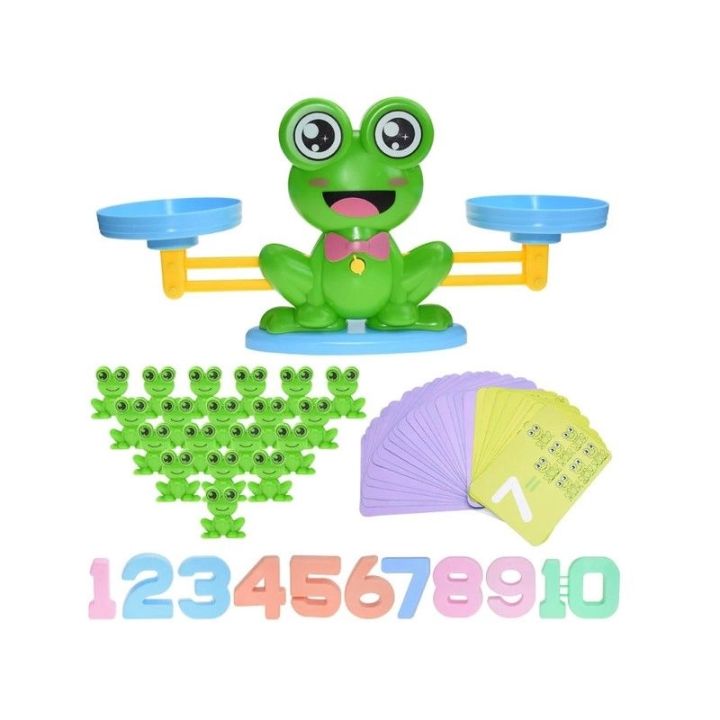 Gra Nauka Liczenia - Równoważnia Waga Szalkowa Żaba - Frog Balance