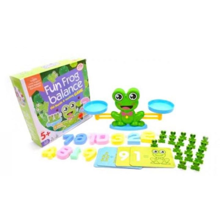 Gra Nauka Liczenia - Równoważnia Waga Szalkowa Żaba - Frog Balance