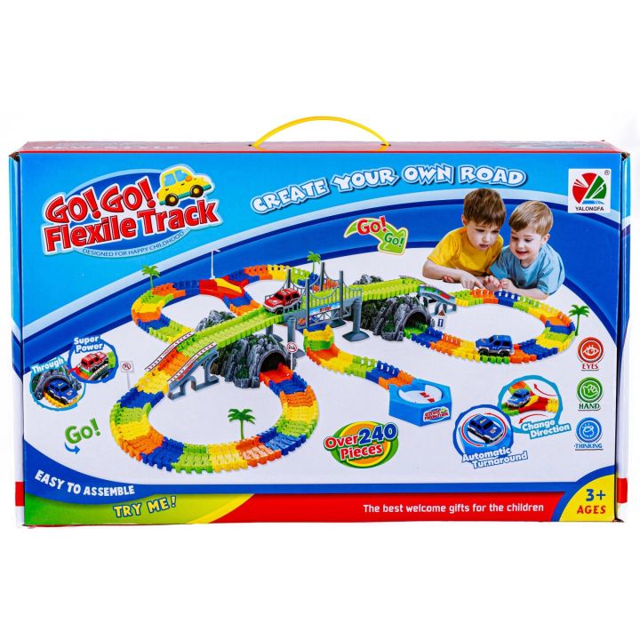 Tor Wyścigowy, Samochodowy 240 Elementów