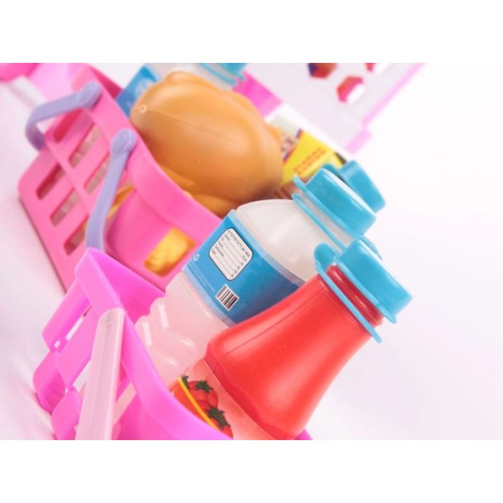 Kasa Sklepowa Interaktywna dla Dzieci – Kalkulator, mikrofon i akcesoria | Zabawa w sklep pełna emocji