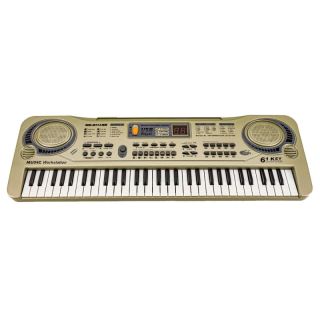 Keyboard MQ-811 Organki, 61 Klawiszy, Zasilacz, Mikrofon, USB