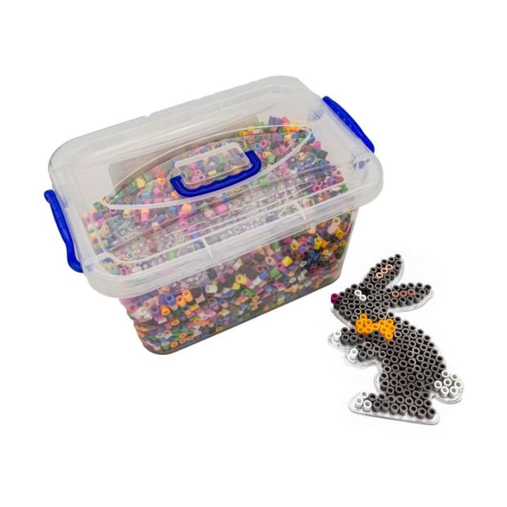 Prasowanka, Koraliki Do Prasowania, Wersja XXL, Zestaw 6000 El ,