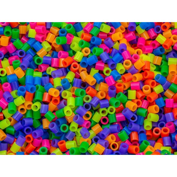 Prasowanka, Koraliki Do Prasowania, Wersja XXL, Zestaw 6000 El Fluorescencyjne