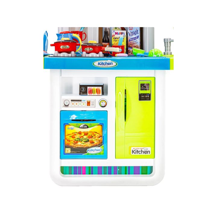 Multifunkcyjna Kuchnia Z Płytą Gazową I Panelem Dotykowym Niebieska