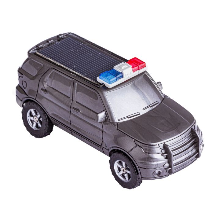 Zabawka Solarna Samochód - Auto Radiowóz Policja - zestaw do samodzielnego złożenia