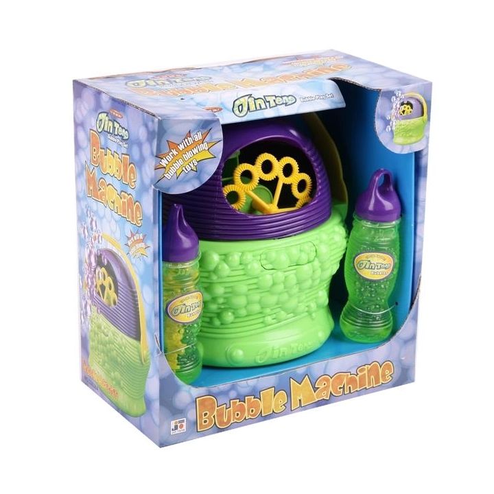 Automatyczna maszynka do baniek mydlanych dla dzieci + 2 uzupełniacze płynu