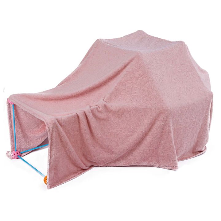 Namiot Baza Fort Słomki Konstrukcyjne, Klocki, Patyczki  ok. 118 Elementów