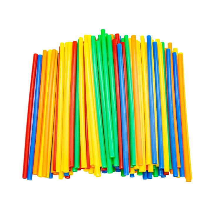 Słomki Konstrukcyjne, Klocki , Patyczki 1000 El, Kuferek, Świecące W Ciemności Nowa Wersja 3D