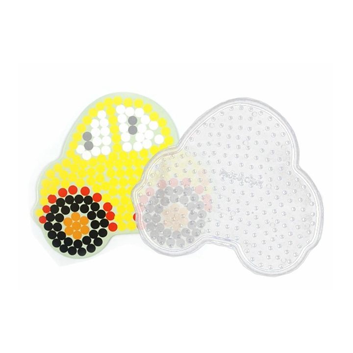 Koraliki do prasowania, Prasowanka, Szablon, Saszetka AUTO, ŻÓŁTY SAMOCHÓD