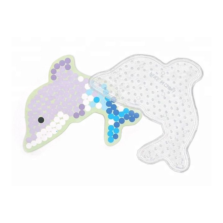 Koraliki do prasowania, Prasowanka, Szablon, Saszetka DELFIN