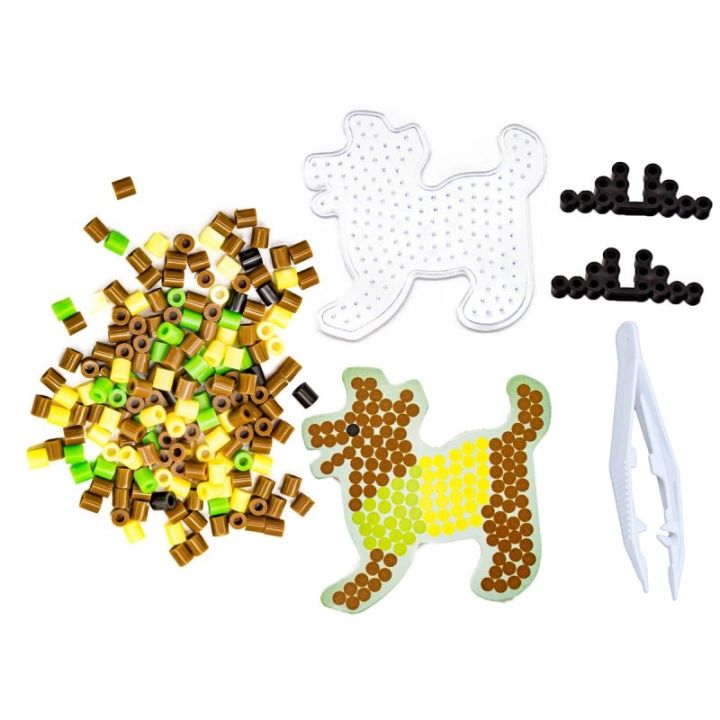 Koraliki do prasowania, Prasowanka, Szablon, Saszetka PIES, PIESEK W KOSZULCE