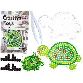 Koraliki do prasowania, Prasowanka, Szablon, Saszetka ŻÓŁWIK