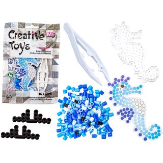 Koraliki do prasowania, Prasowanka, Szablon, Saszetka KONIK MORSKI