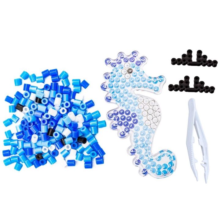 Koraliki do prasowania, Prasowanka, Szablon, Saszetka KONIK MORSKI