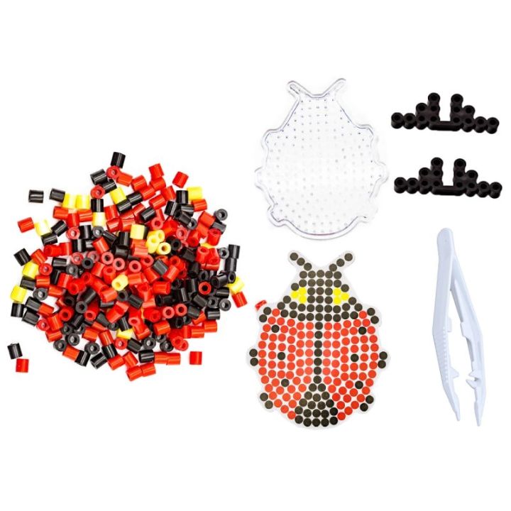 Koraliki do prasowania, Prasowanka, Szablon, Saszetka BIEDRONKA