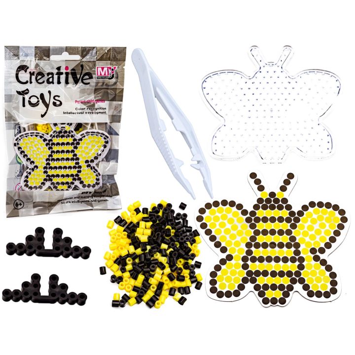 Koraliki do prasowania, Prasowanka, Szablon, Saszetka PSZCZÓŁKA