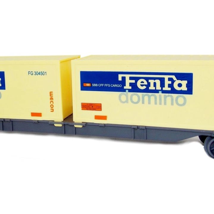 Realistyczna Kolejka Elektryczna FENFA 1601B – tory 325 cm, 6 wagonów, światło i dźwięk (skala 1:87)