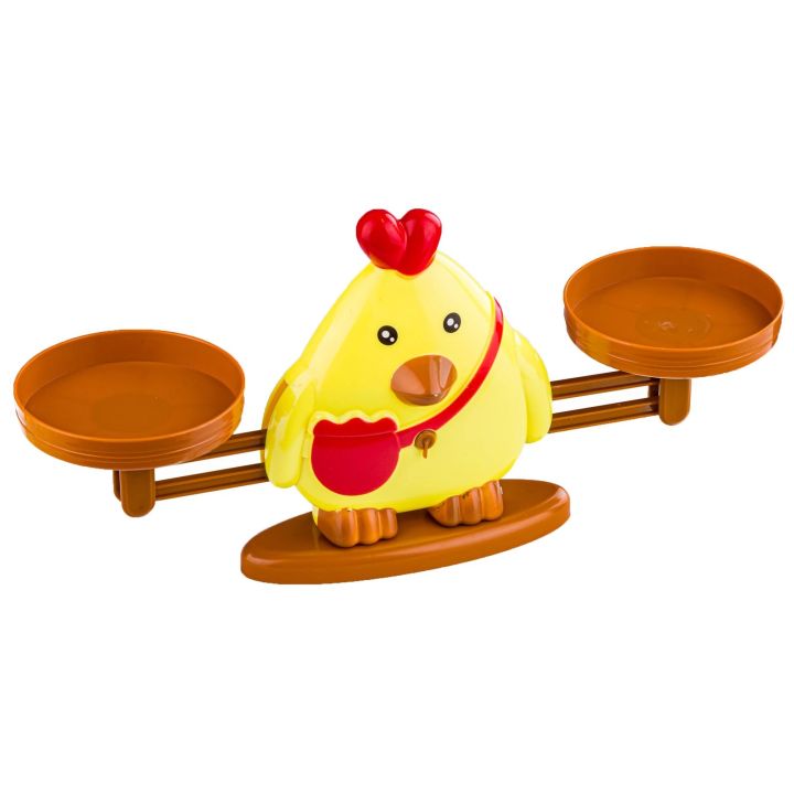 Gra Nauka Liczenia - Równoważnia Waga Szalkowa Kurczak - Chick Balance