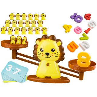 Gra Nauka Liczenia - Równoważnia Waga Szalkowa Lew - Lion Balance