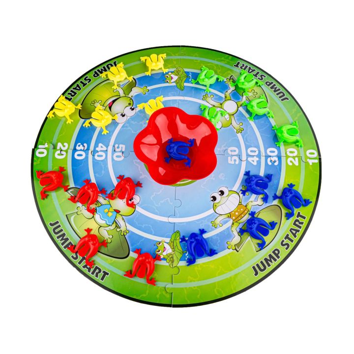 Gra Planszowa Skaczące Żabki, Jumping Frog