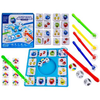 Gra Zręcznościowa Fruit Stick, Złap, Zbierz Owoce Wędkowanie