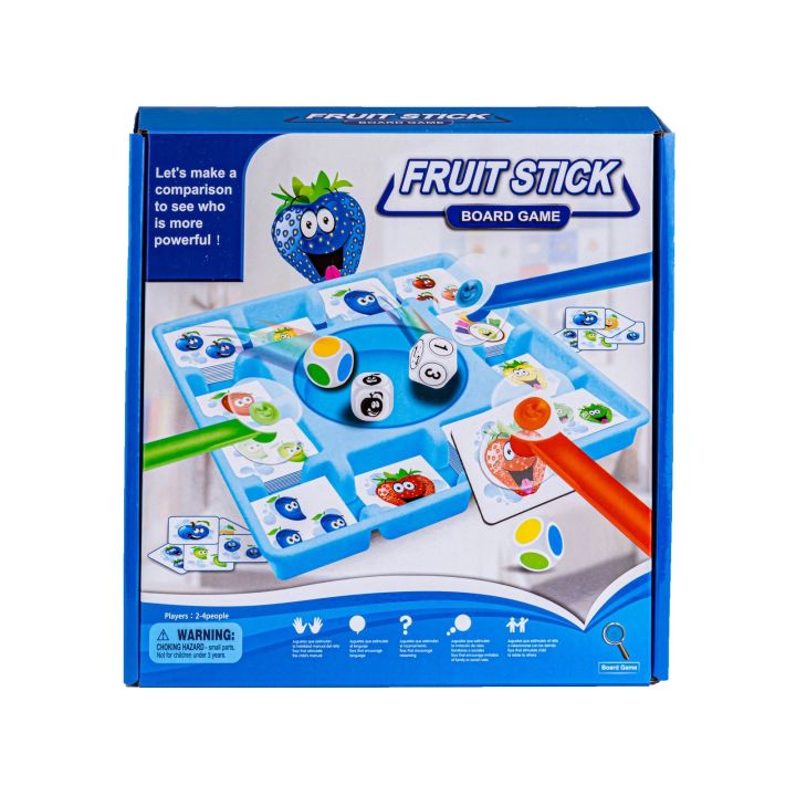 Gra Zręcznościowa Fruit Stick, Złap, Zbierz Owoce Wędkowanie