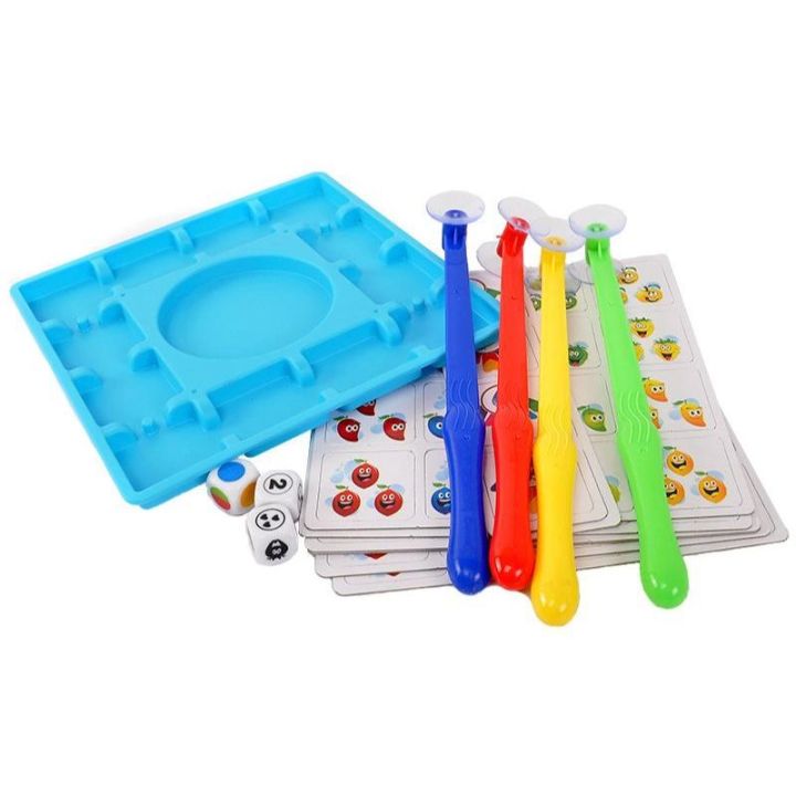 Gra Zręcznościowa Fruit Stick, Złap, Zbierz Owoce Wędkowanie