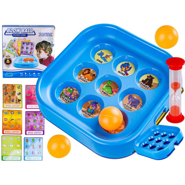 Zabawna Gra Blow Ball, Dmuchanie Piłeczki Puzzle