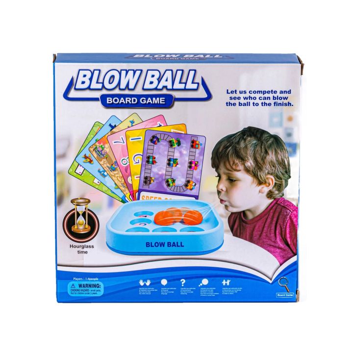 Zabawna Gra Blow Ball, Dmuchanie Piłeczki Puzzle