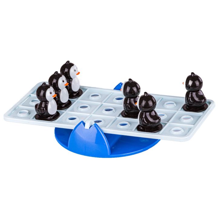 Edukacyjna Gra Matematyczna Logiczna  Balansujące Pingwinki, Równoważnia, Huśtawka