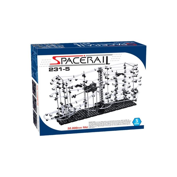 SpaceRail Level 5 – Rozbudowany Tor Kulkowy 3D 32 m | Konstrukcyjny Rollercoaster