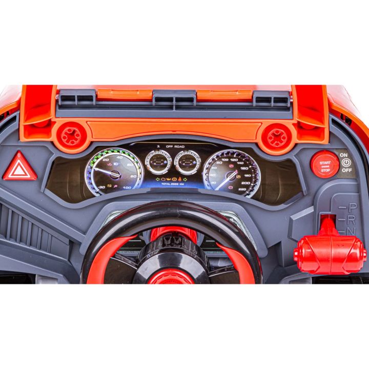 Zestaw Mechanika, Samochód Auto Silnik Do Rozkręcania, Warsztat 61 Elementów, Pomarańczowy JEEP