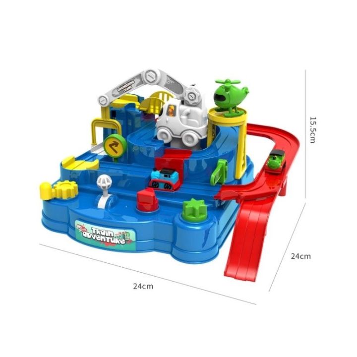 Interaktywny Tor Przeszkód + Pojazdy, Zjazd Samochodowy Parking