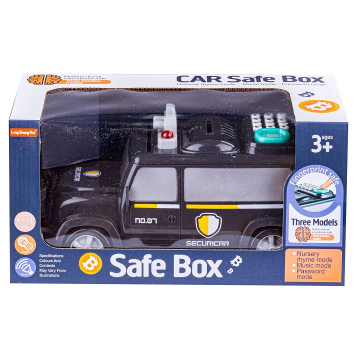 Samochód Policja Skarbonka Na Szyfr, Sejf Na Banknoty