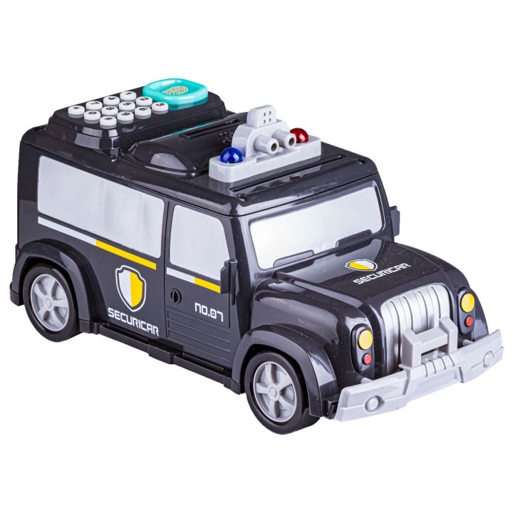 Samochód Policja Skarbonka Na Szyfr, Sejf Na Banknoty