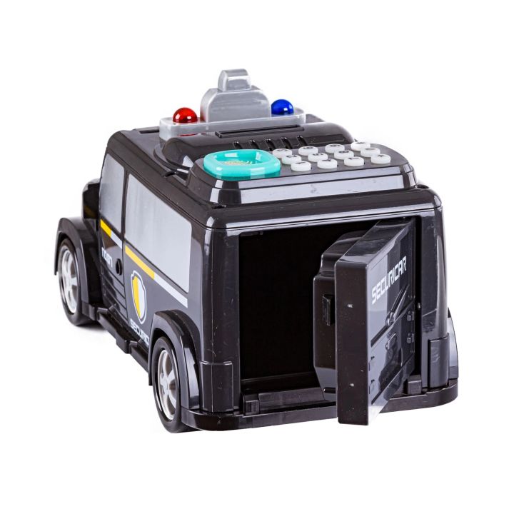 Samochód Policja Skarbonka Na Szyfr, Sejf Na Banknoty